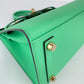 Birkin25 sellier バーキン25 セリエ Vert comic ヴェールコミック GHW ゴールド金具 W刻 Epsom エプソン