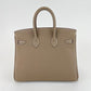 Birkin25 バーキン25 Etoupe エトープ Togo トゴ GHW ゴールド金具 B刻