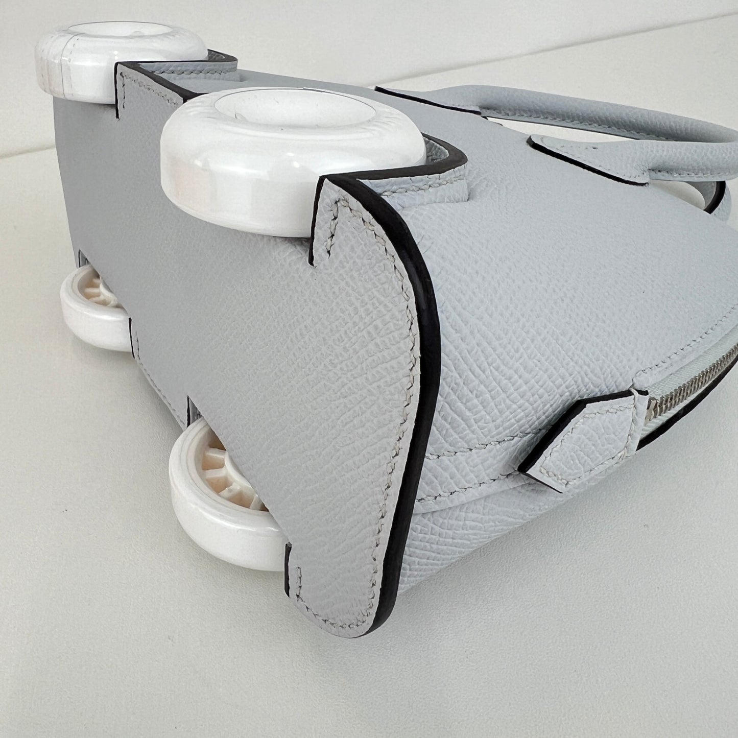 Bolide on wheels ボリードオンウィールズ Blue glacier ブルーグラシエ PHW シルバー金具 Stamp-W W刻印 Epsom エプソン