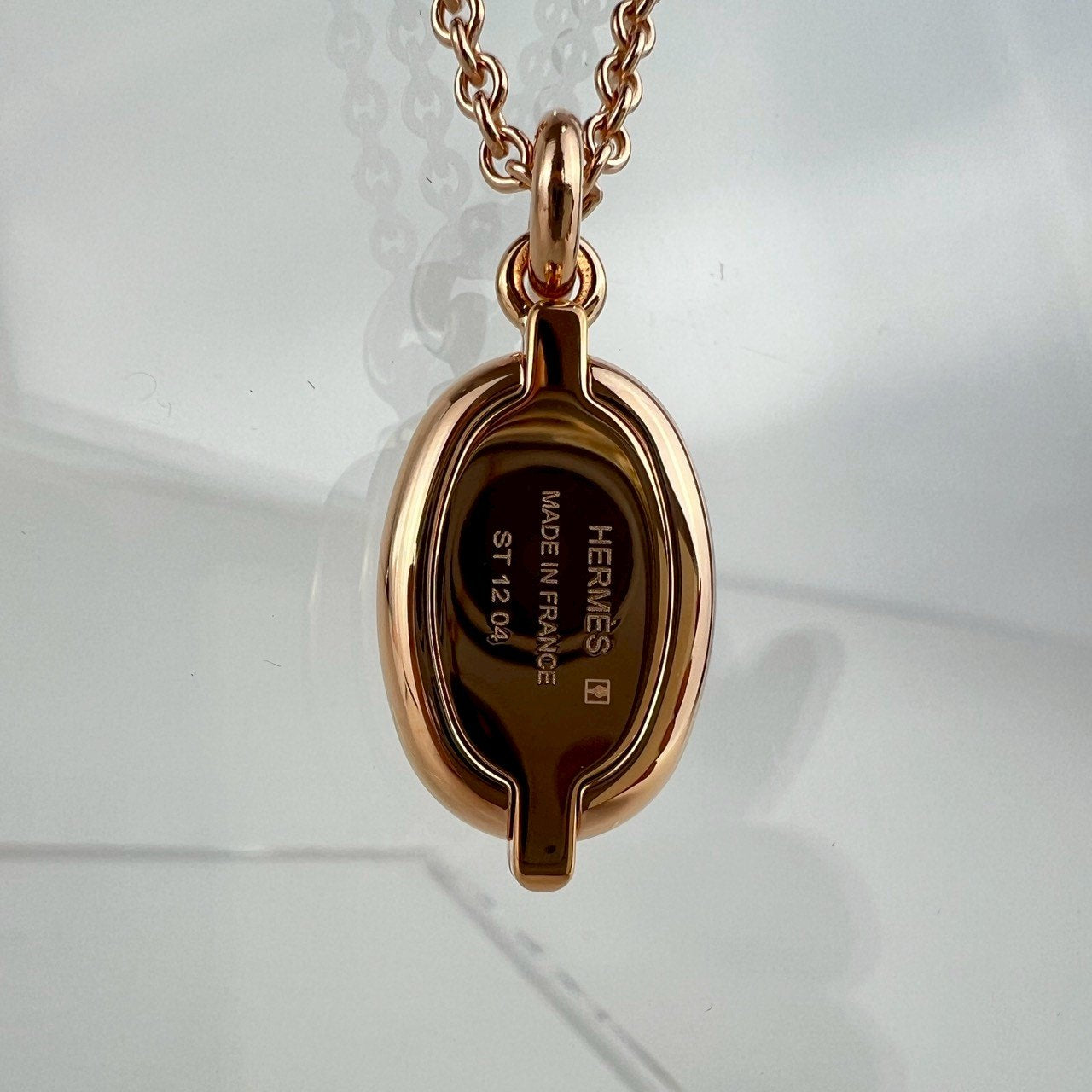 Mini Maillon pendant ミニ マイヨン ペンダント Rose candeur / Rosegold ：ローズカンドゥール / ローズゴールド