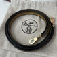 Mini kelly SO ミニケリー スペシャルオーダー Black/Kraft ブラック/クラフト crocodile クロコダイル PMBHW シャンパンゴールド金具 Stamp-B B刻印