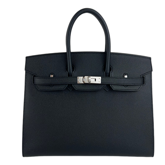 Hermès エルメス Birkin25 sellier バーキン25セリエ Stamp-W W刻印 Epsom エプソン Black ブラック PHW シルバー金具