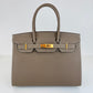Birkin30 sellier バーキン30セリエ Stamp-W W刻印 Epsom エプソン Etoupe エトープ GHW ゴールド金具