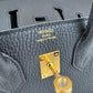 Birkin25 バーキン25 Black ブラック Togo トゴ GHW ゴールド金具 Stamp-K K刻印