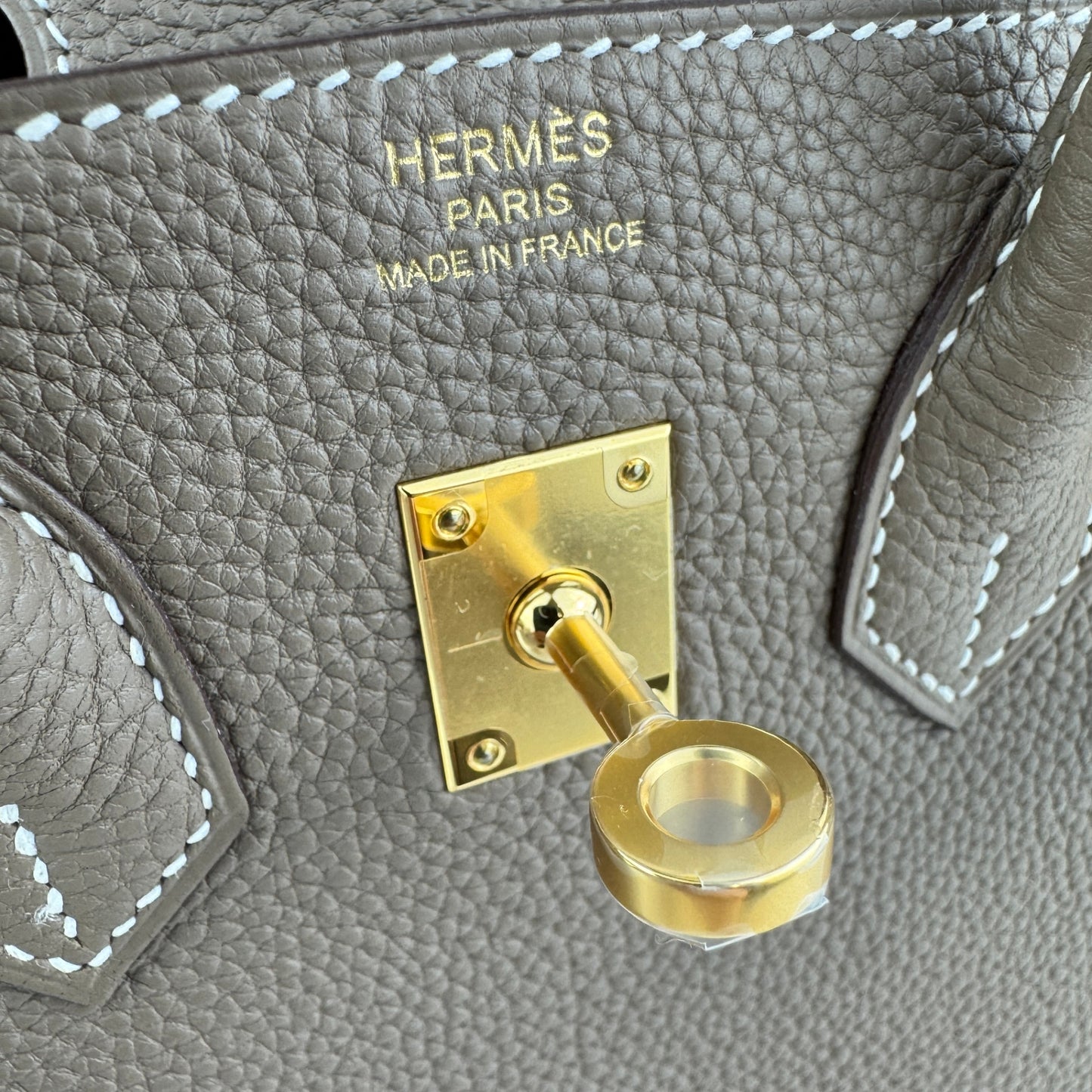 Birkin25 バーキン25 Etoupe エトープ  GHW ゴールド金具 Togo トゴ Stamp-W W刻印