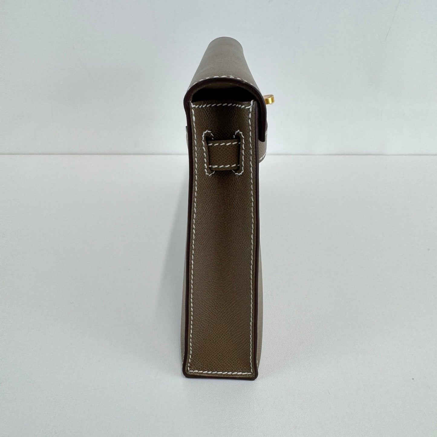 Kelly elan ケリーエラン Madame マダム Etoupe エトープ GHW ゴールド金具 Stamp-K K刻印