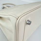 Birkin25 shadow バーキン25 シャドウ Nata ナタ  PHW シルバー金具 Swift スイフト Stamp-W W刻印