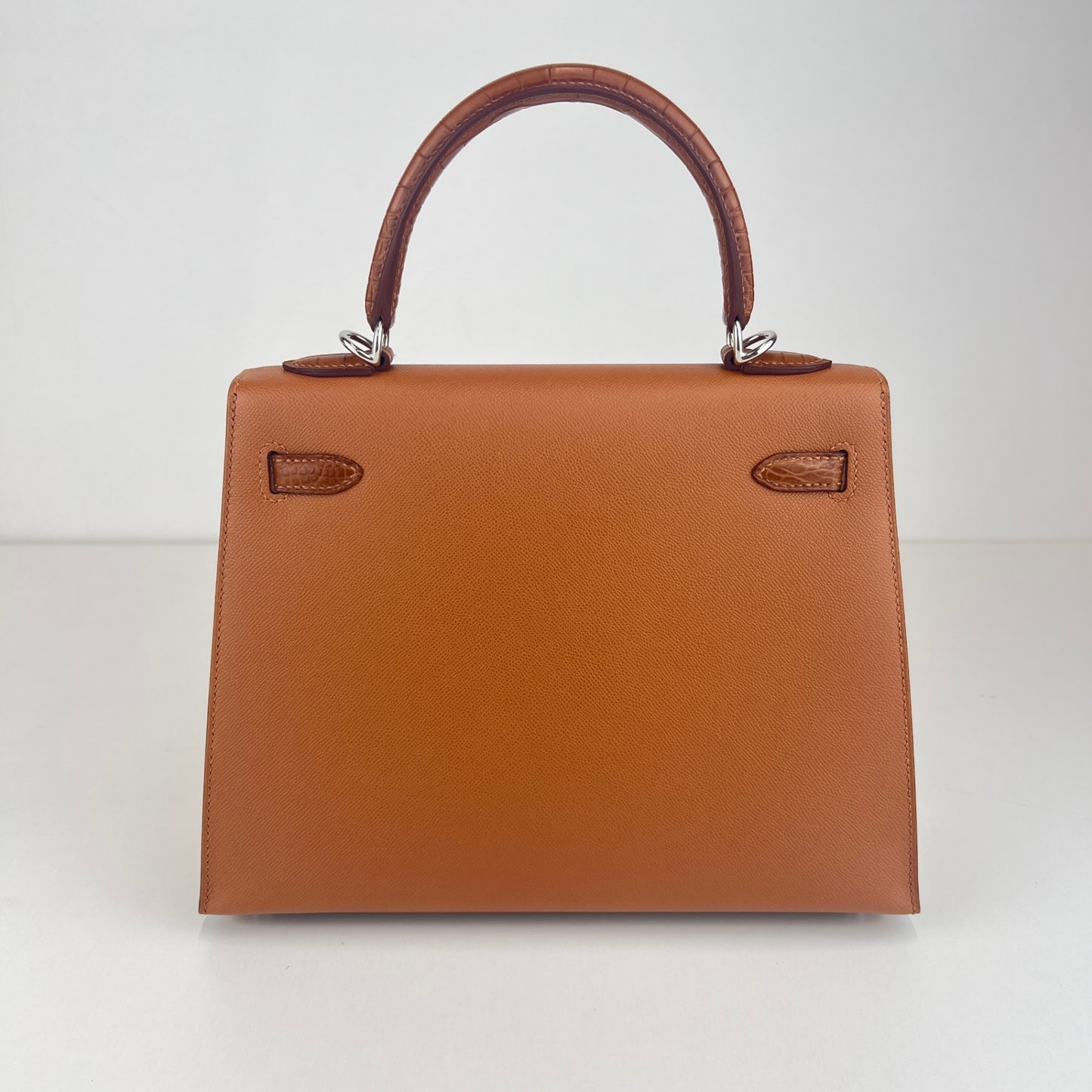 Kelly25 touch ケリー25 タッチ　Gold ゴールド　Madame/crocodile　PHW　SV金具　Stamp-K K刻