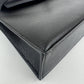 Kelly elan ケリーエラン Black ブラック Chevre シェーブル PHW シルバー金具 Stamp-B B刻印