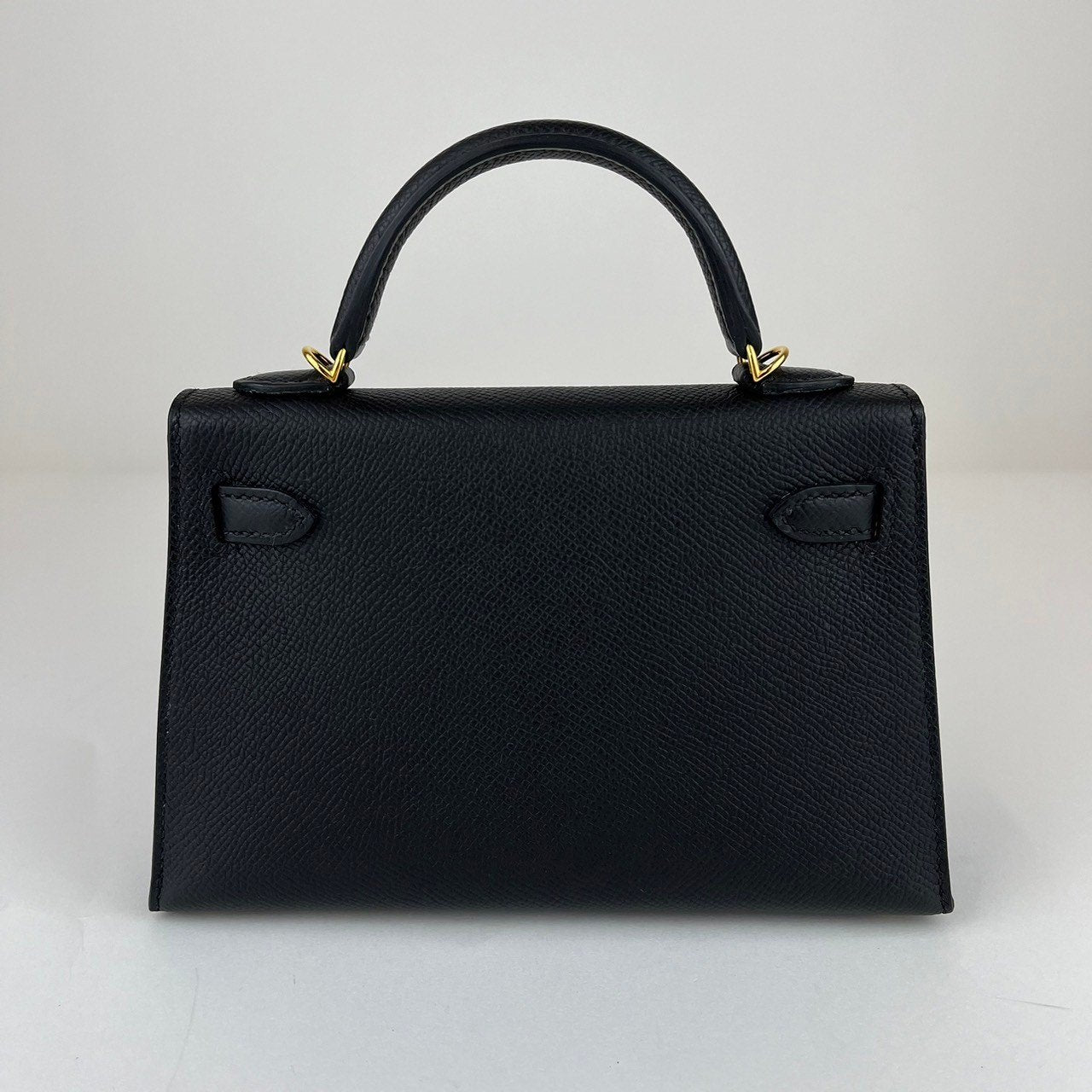 Mini kelly ミニケリー Black ブラック GHW ゴールド金具 Epsom エプソン U刻