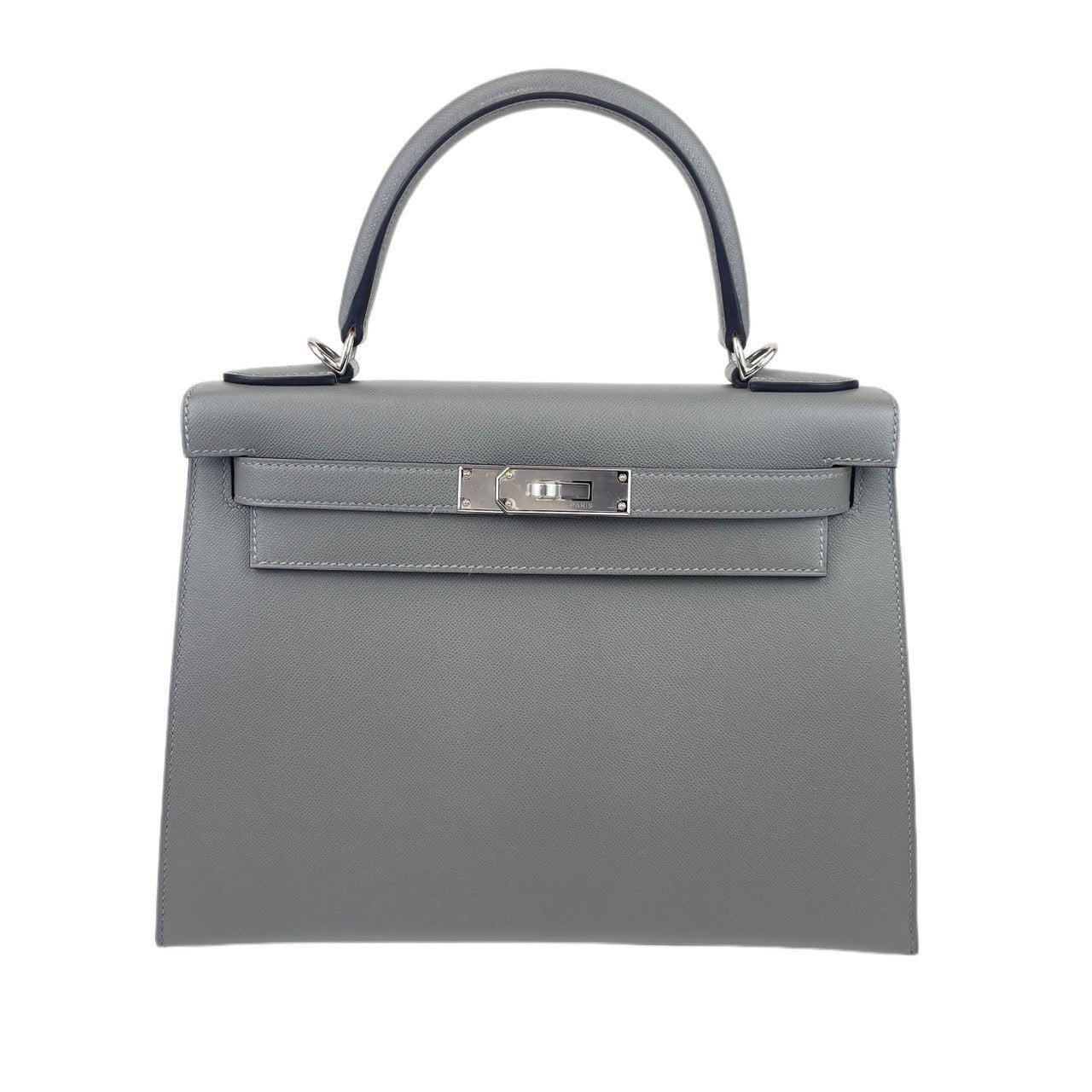 Kelly28 ケリー28 Gris mayer グリメイヤー PHW シルバー金具 Madame マダム Stamp-W W刻印