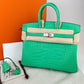 Birkin25 バーキン25 Vert comic ヴェールコミック  PHW シルバー金具 Stamp-B B刻印