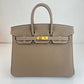 Birkin25 バーキン25 Stamp-K K刻印 Togo トゴ Etoupe エトープ GHW ゴールド金具