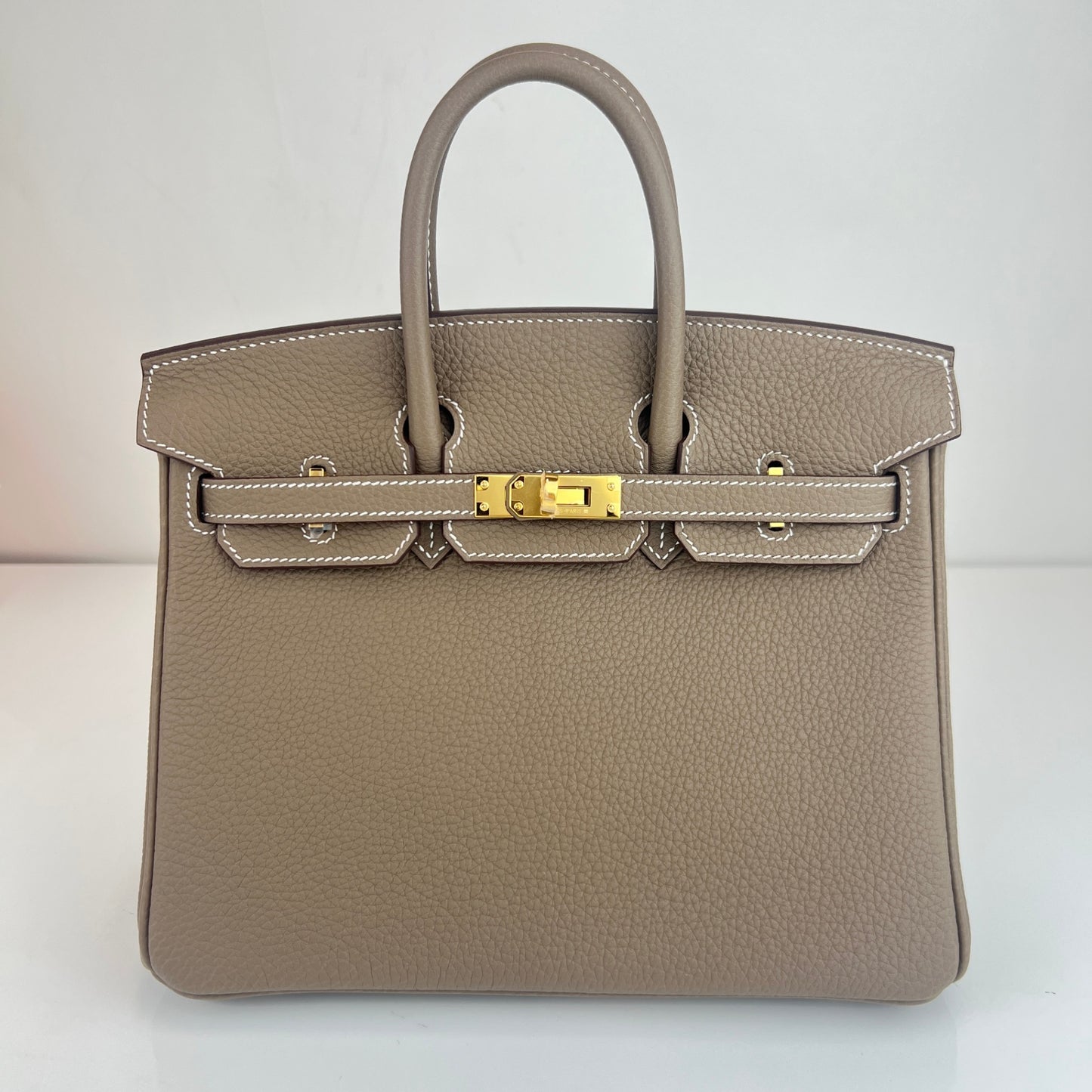 Birkin25 バーキン25 Stamp-K K刻印 Togo トゴ Etoupe エトープ GHW ゴールド金具