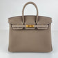 Hermès エルメス Birkin25 バーキン25 Stamp-K K刻印 Togo トゴ Etoupe エトープ GHW ゴールド金具