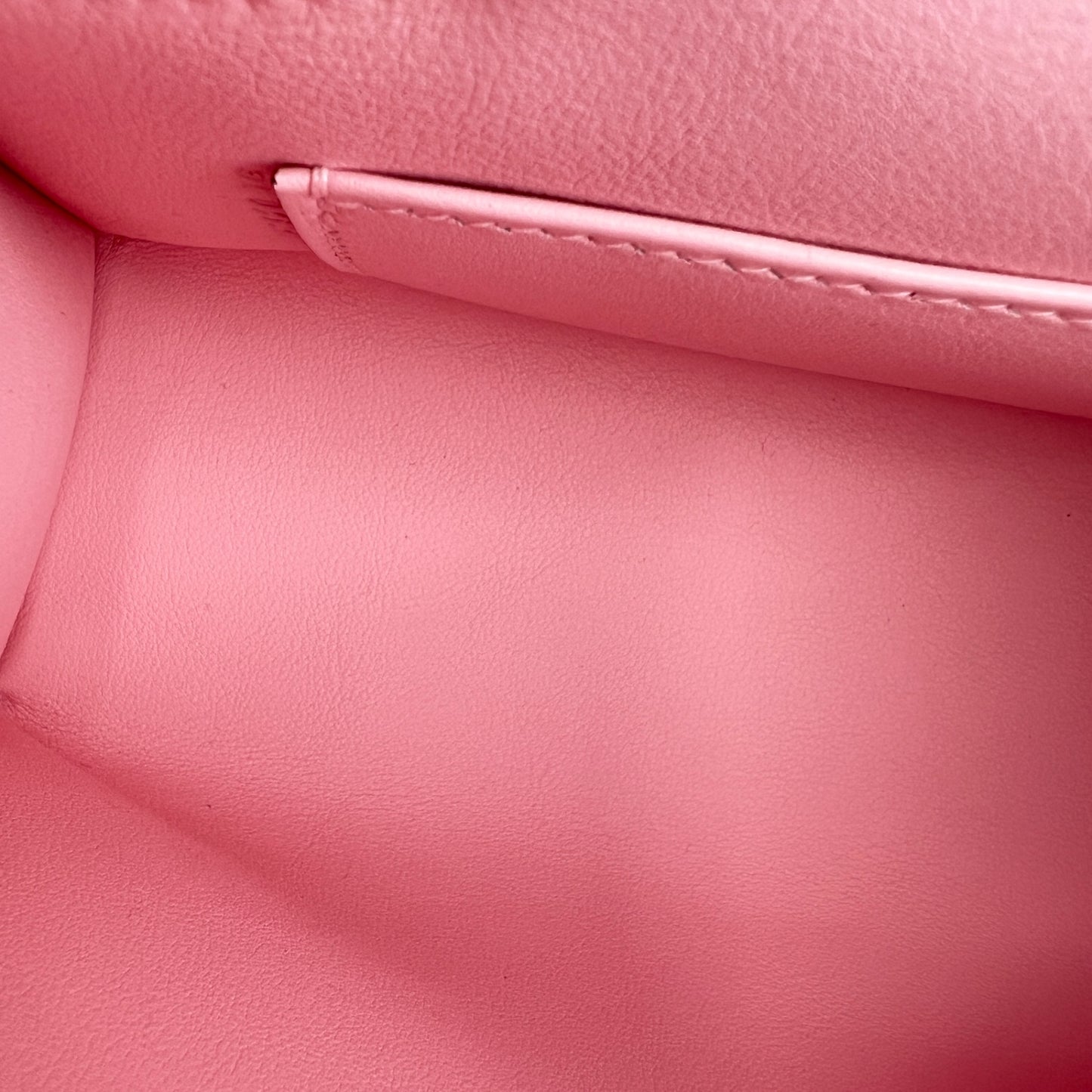 Pochette kelly ポシェットケリー Rose sakura ローズサクラ Swift スイフト PHW シルバー金具 Stamp-K K刻印