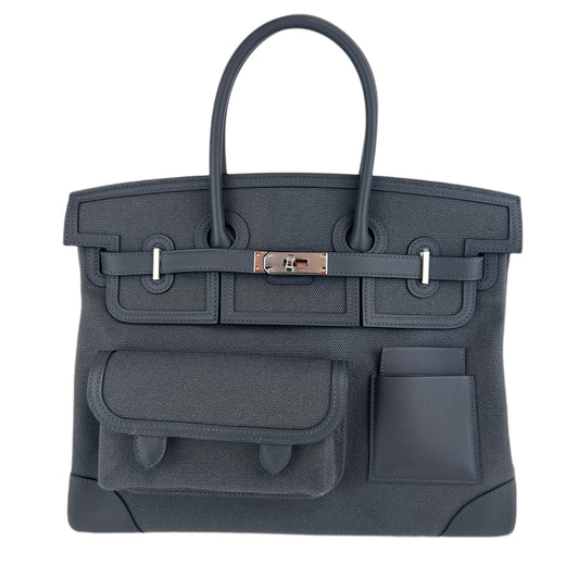 Birkin35 cargo バーキン35 カーゴ Stamp-K K刻印 Swift/Toilegoelan スイフト/トワルゴエラン Gris misty グリミスティ PHW シルバー金具