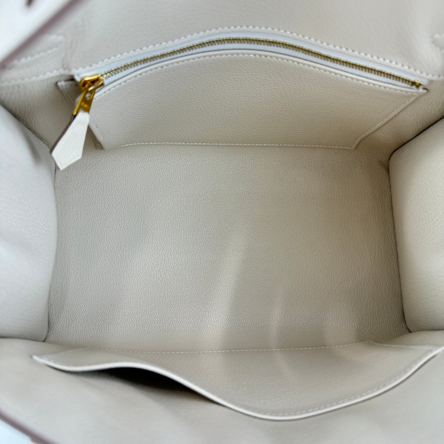 Birkin25 バーキン25 Craie クレ GHW ゴールド金具 W刻印 Epsom エプソン