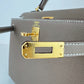 Kelly25 ケリー25 Etoupe エトープ Epsom エプソン GHW ゴールド金具 Stamp-W W刻印