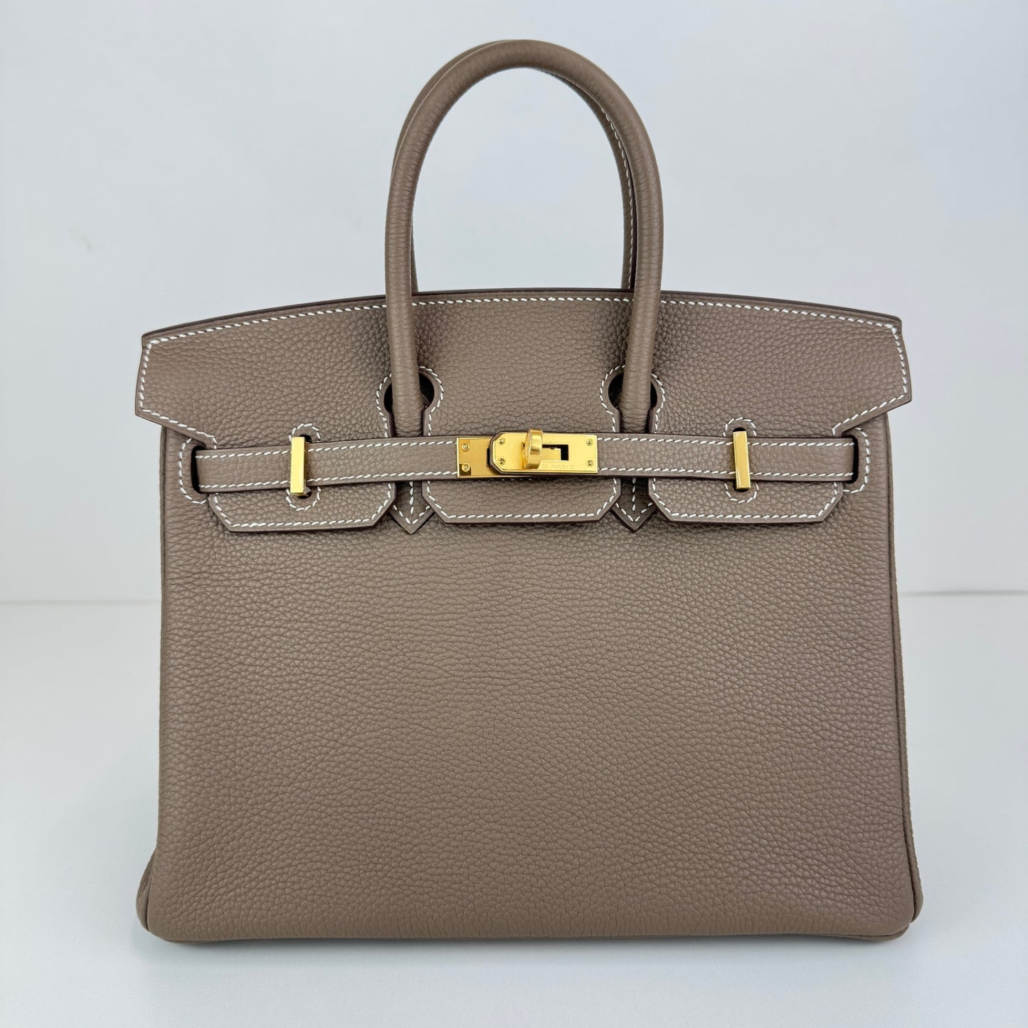 Birkin25 バーキン25 Etoupe エトープ  GHW ゴールド金具 Togo トゴ Stamp-W W刻印