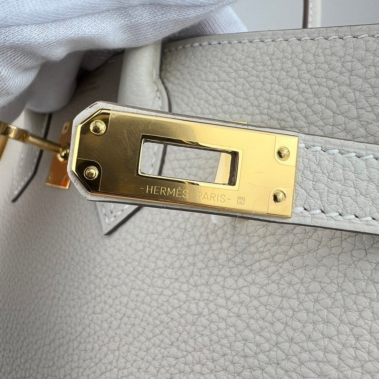 Birkin25 バーキン25 Craie クレ GHW ゴールド金具 Togo トゴ B刻