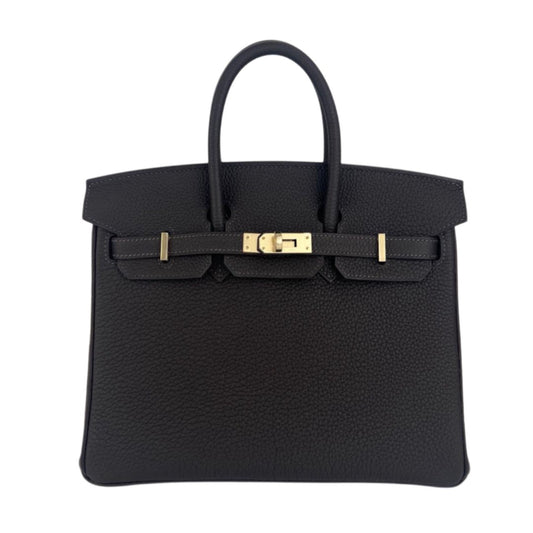 Birkin25 バーキン25 Bai brunべブラン　Togo トゴ　PMBHW　シャンパンゴールド金具　Stamp-K　K刻