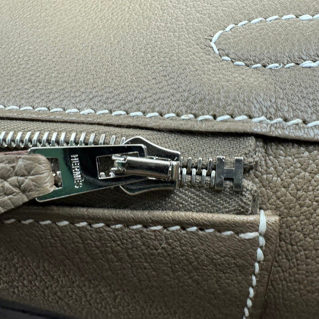 Birkin25 バーキン25 Etoupe エトープ  PHW シルバー金具 Togo トゴ Stamp-K K刻印
