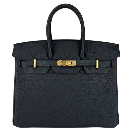 Birkin25 バーキン25 Black ブラック Togo トゴ GHW ゴールド金具 Stamp-W W刻印