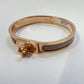 Mini clic kelly PM エナメルブレスレット ミニ・クリック・ケリー Marron grace マロングラッセ Rose gold plated ローズゴールドプレーテッド