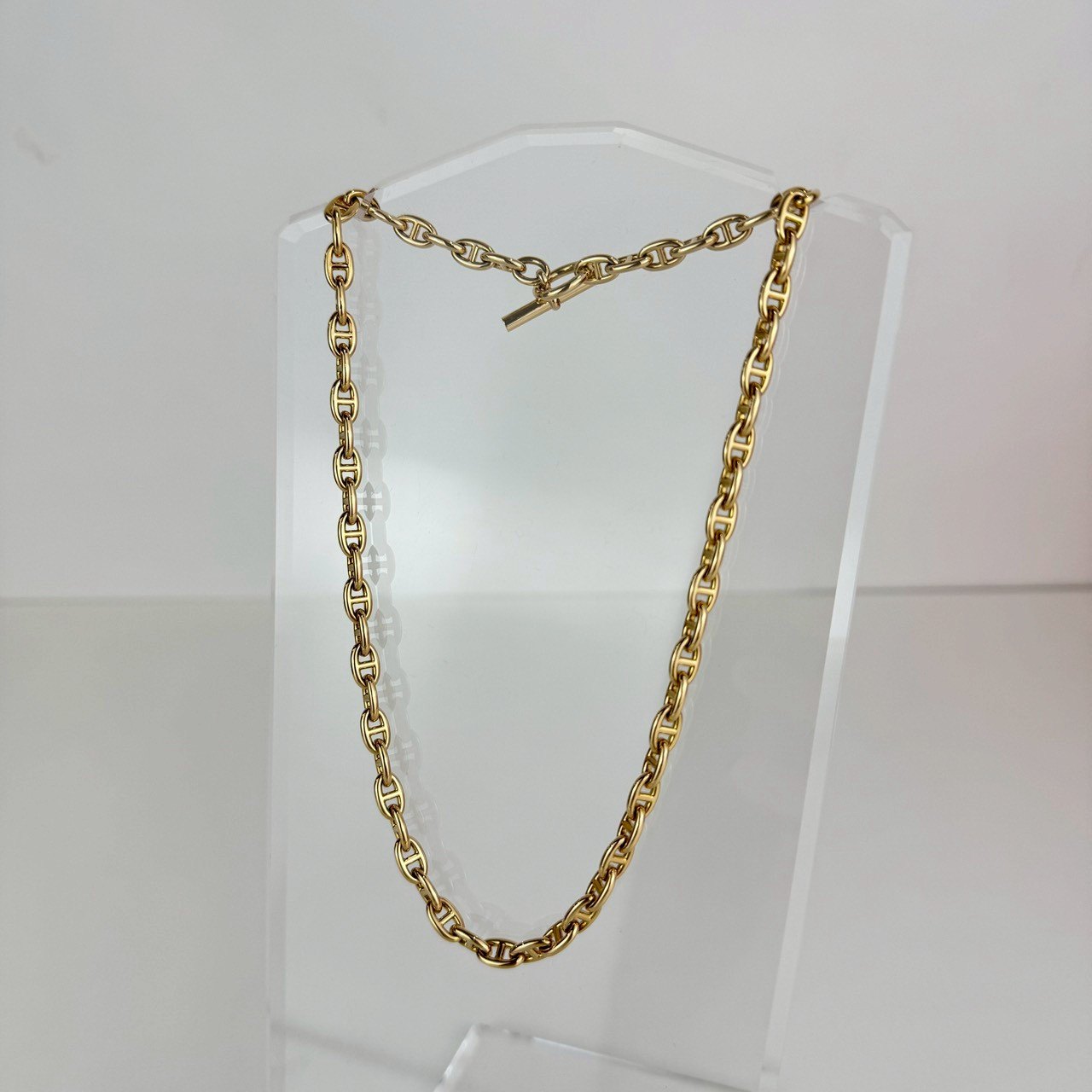 シェーヌダンクルネックレス　TPM chaine dancre necklace TPM GHW イエローゴールド