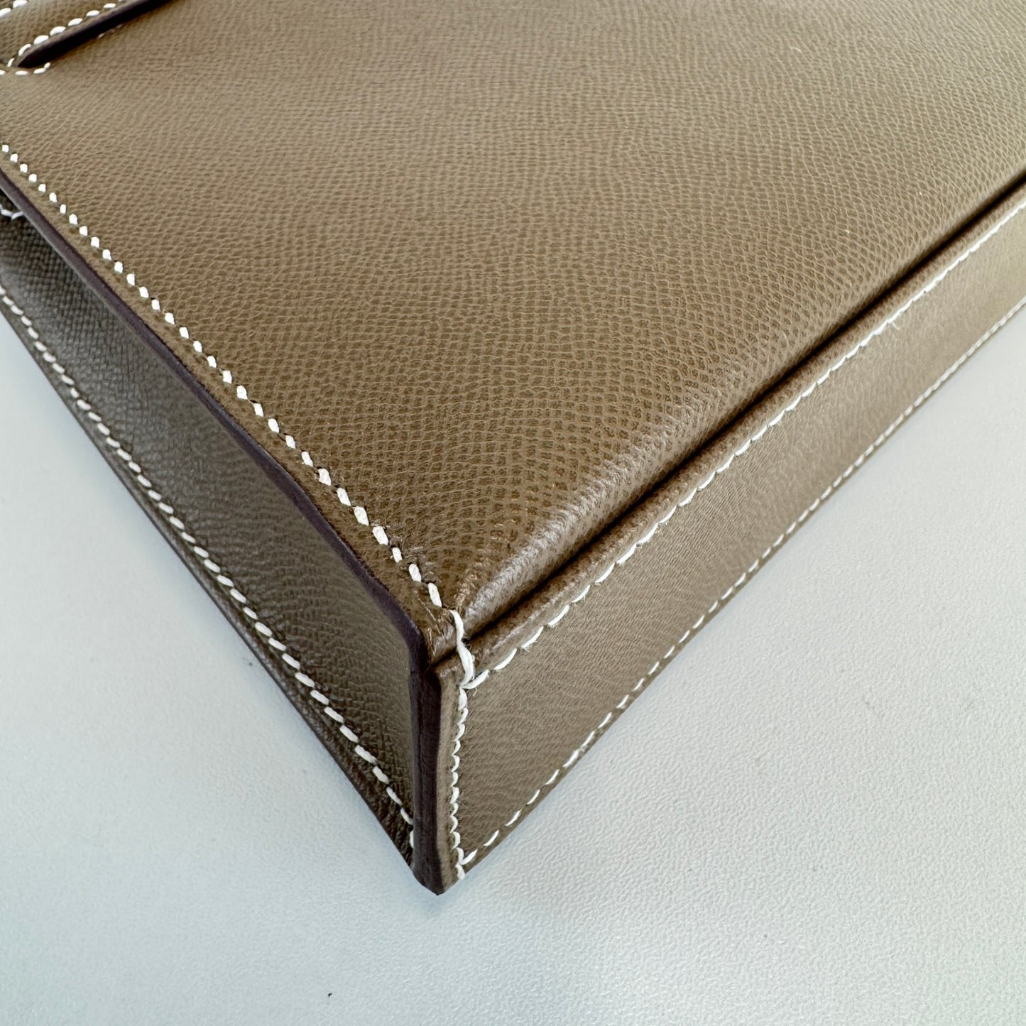 Kelly elan ケリーエラン Madame マダム Etoupe エトープ GHW ゴールド金具 Stamp-K K刻印