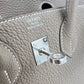 Birkin25 バーキン25 Stamp-W W刻印 Togo トゴ Etoupe エトープ PHW シルバー金具