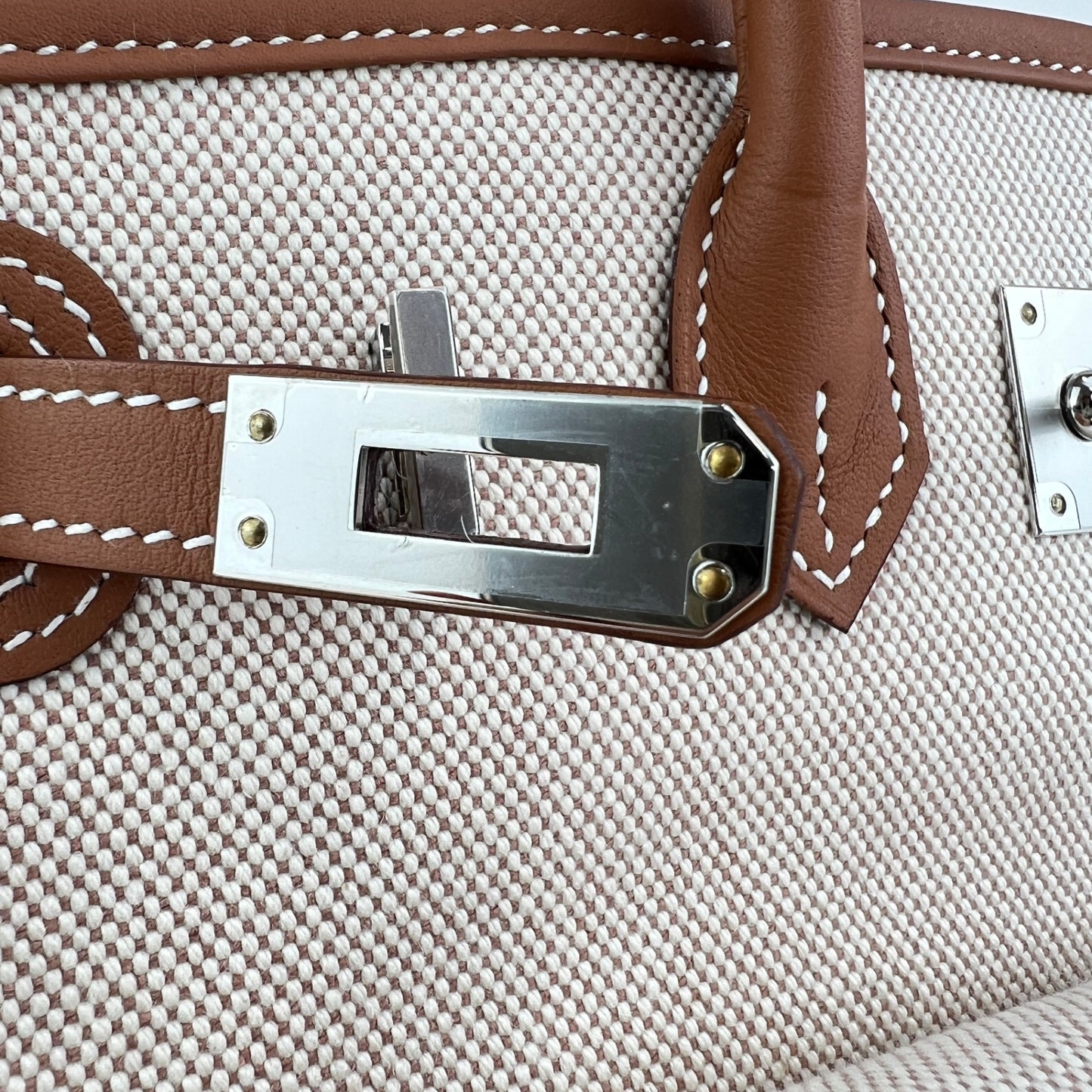 Birkin25 cargo バーキン25 カーゴ Gold ゴールド Toile goelan/Swift トワルゴエラン/スイフト PHW シルバー金具 Stamp-K K刻印