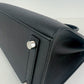 Birkin25 sellier バーキン25 セリエ Black ブラック PHW シルバー金具 Epsom エプソン Stamp-K K刻印