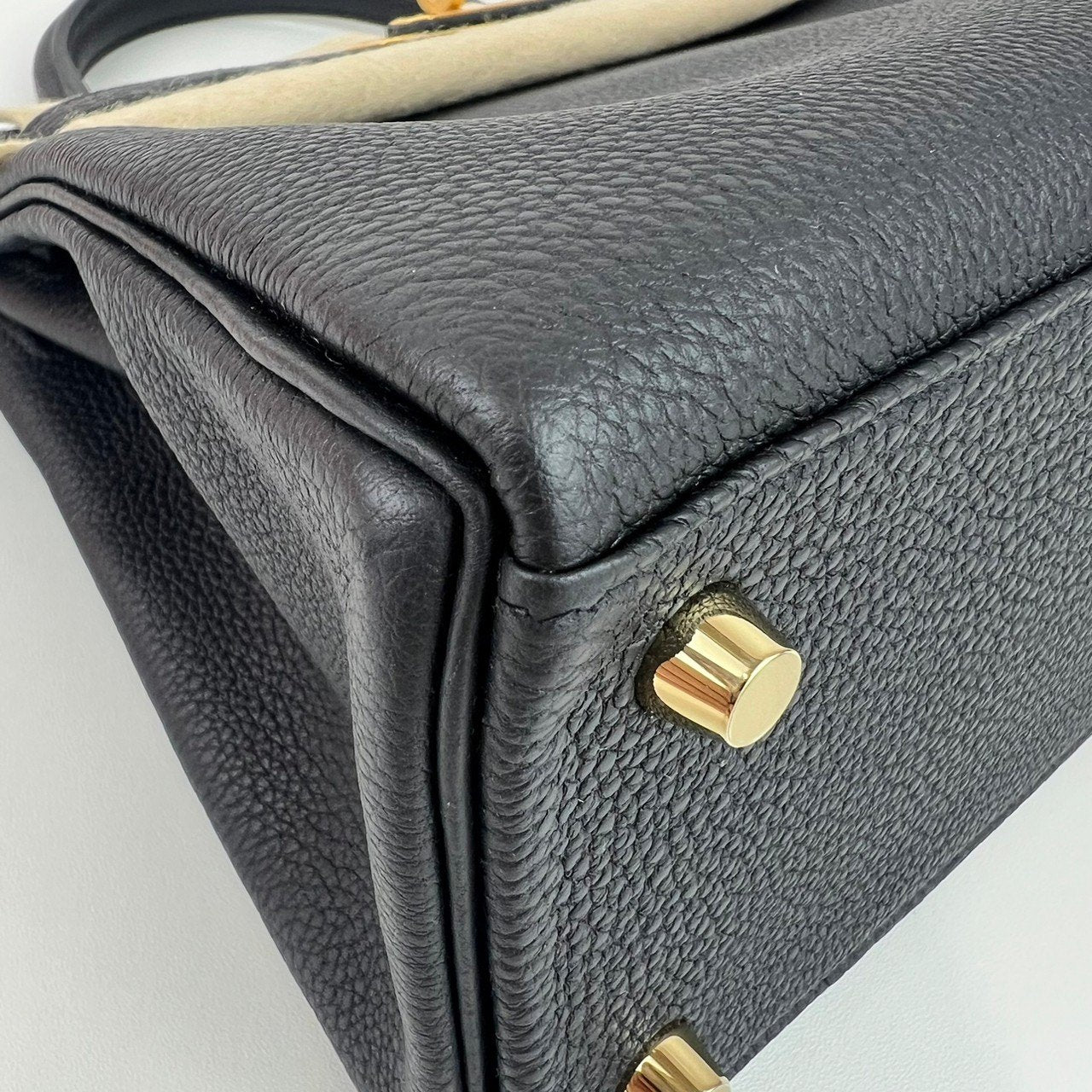 Kelly25 ケリー25 Stamp-B B刻印 Black ブラック GHW ゴールド金具 Togo トゴ