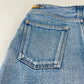 CELINE セリーヌ デニムミニスカート 綿100% light blue denim
