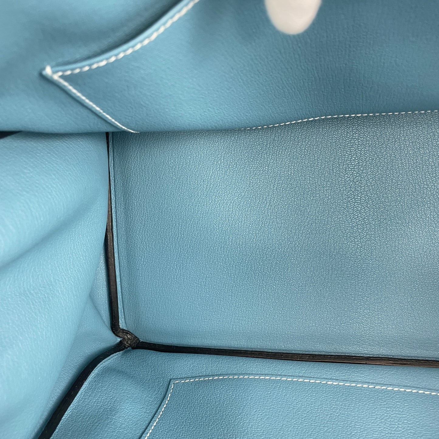 Birkin35 バーキン35 New blue jean ニューブルージーン PHW シルバー金具 Stamp-K K刻印 Togo トゴ