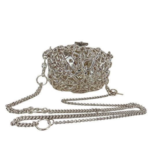 Sac bijou chaine dancre サックビジューシェーヌダンクル PHW シルバー金具 シルバー925