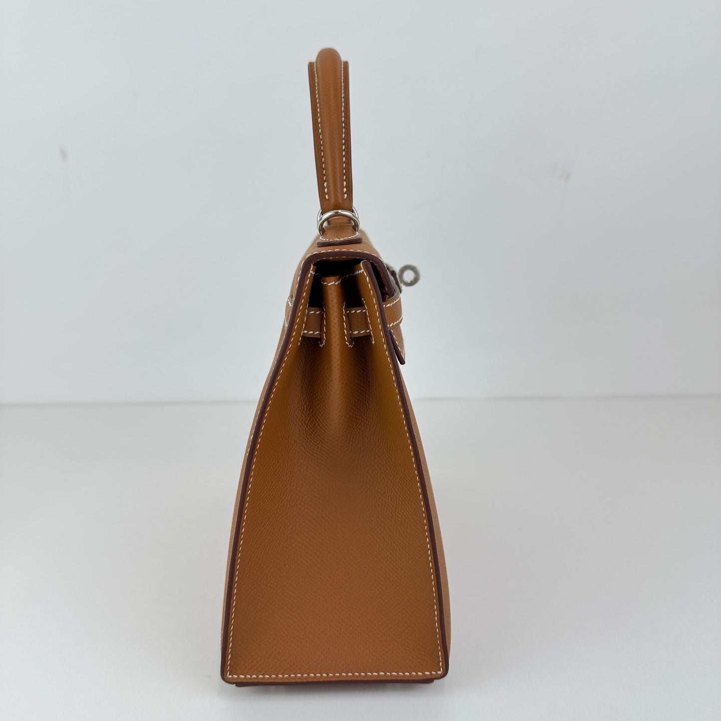 Kelly25 Sellier ケリー25 セリエ Gold ゴールド PHW シルバー金具 Stamp-K K刻印 Epsom エプソン