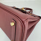 Birkin25 バーキン25 Rouge H ルージュアッシュ Togo トゴ GHW ゴールド金具 Stamp-K K刻印