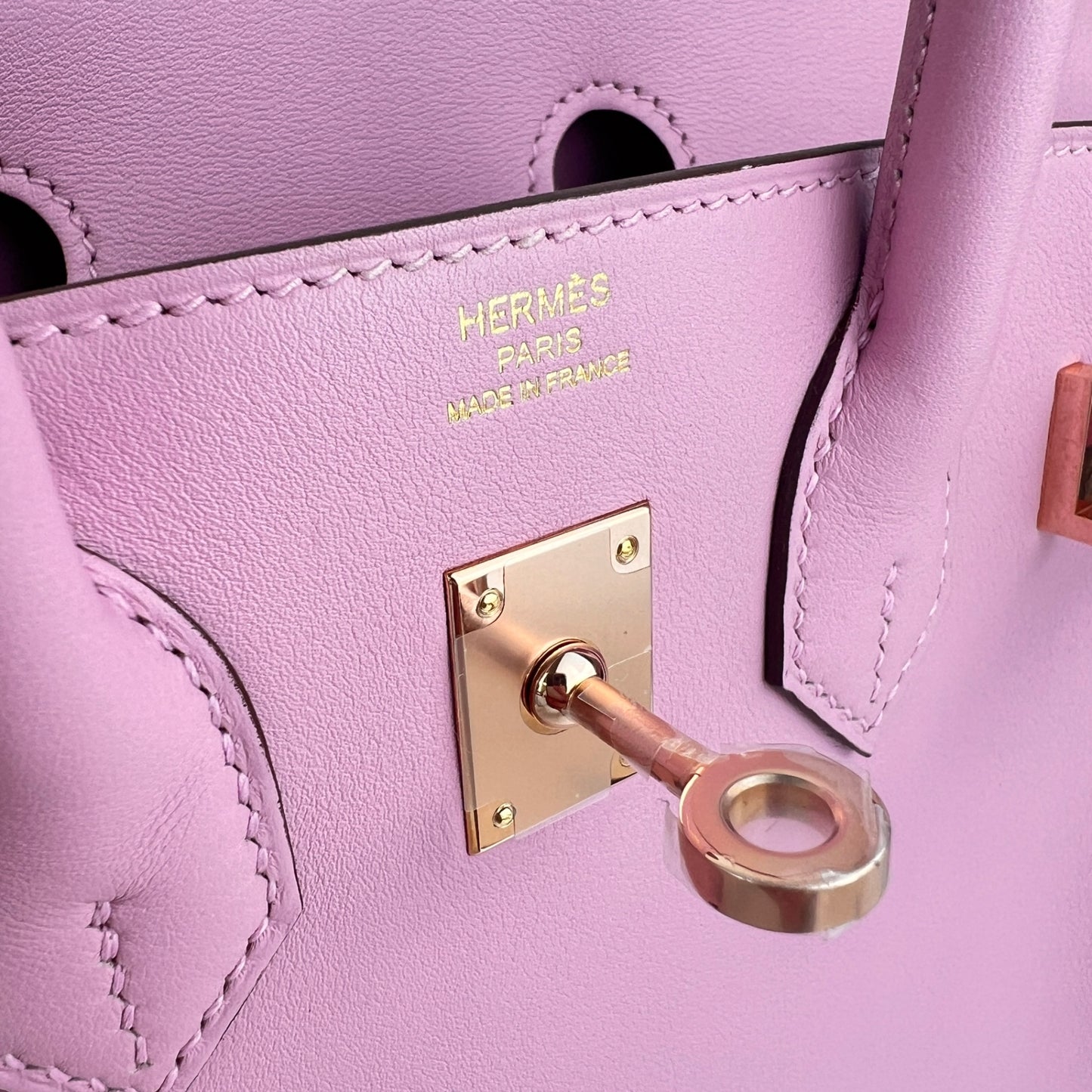 Birkin25 バーキン25 Mauve sylvester モーヴシルベストル  PMBHW シャンパンゴールド金具 Swift スイフト Stamp-Z Z刻印