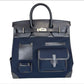 Hac 40 cargo オータクロア40 カーゴ Blue marine ブルーマリーン/Black ブラック Toile goeland/Box calf トワルゴエラン/ボックスカーフ PHW シルバー金具 B刻印