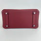 Birkin25 バーキン25 Rouge H ルージュアッシュ　PHW シルバー金具 tamp-K K刻