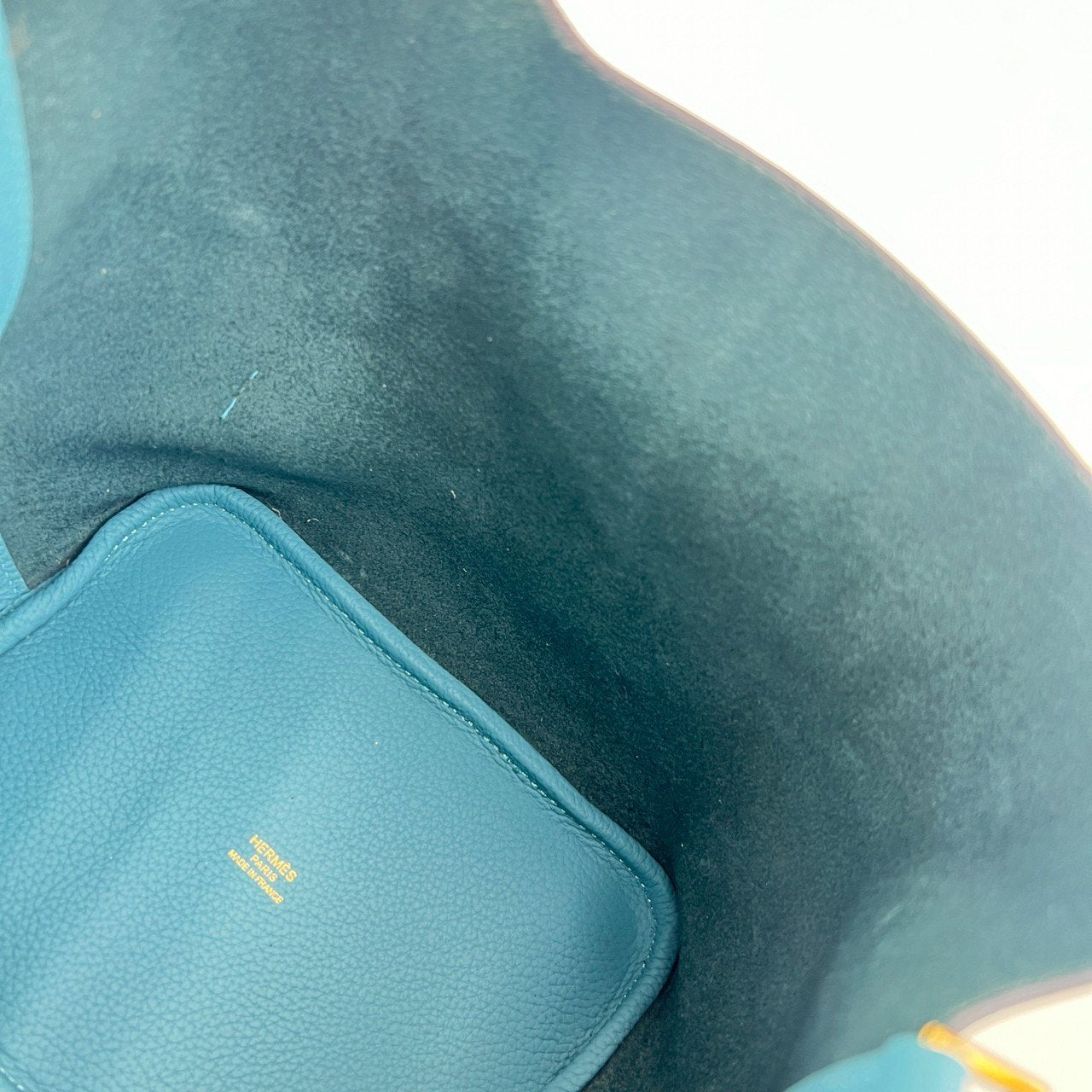 Picotin Lock PM ピコタンロック Bleu de nord ブルードノール GHW ゴールド金具 Stamp-D D刻印 Clemance クレマンス