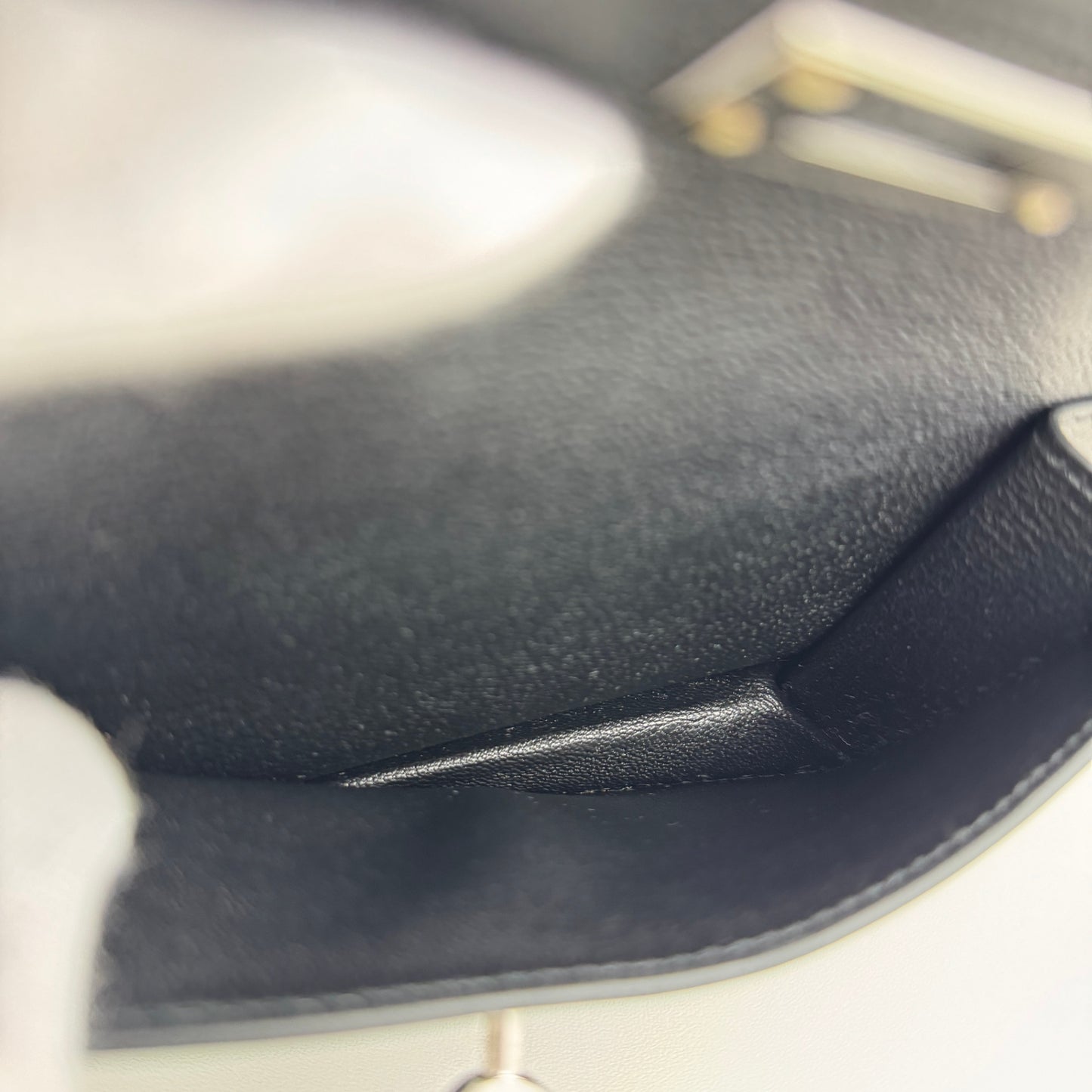 Kelly20 disrder ケリー20 無秩序 Black ブラック Epsom エプソン PHW シルバー金具 Stamp-W W刻印