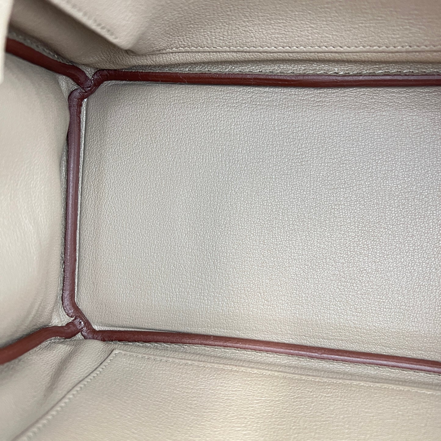 Birkin25 tricolor バーキン25 トリコロール Etoupe エトープ PHW シルバー金具 Stamp-B B刻印 Epsom エプソン