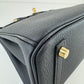 Birkin25 バーキン25 Black ブラック GHW ゴールド金具 Togo トゴ W刻