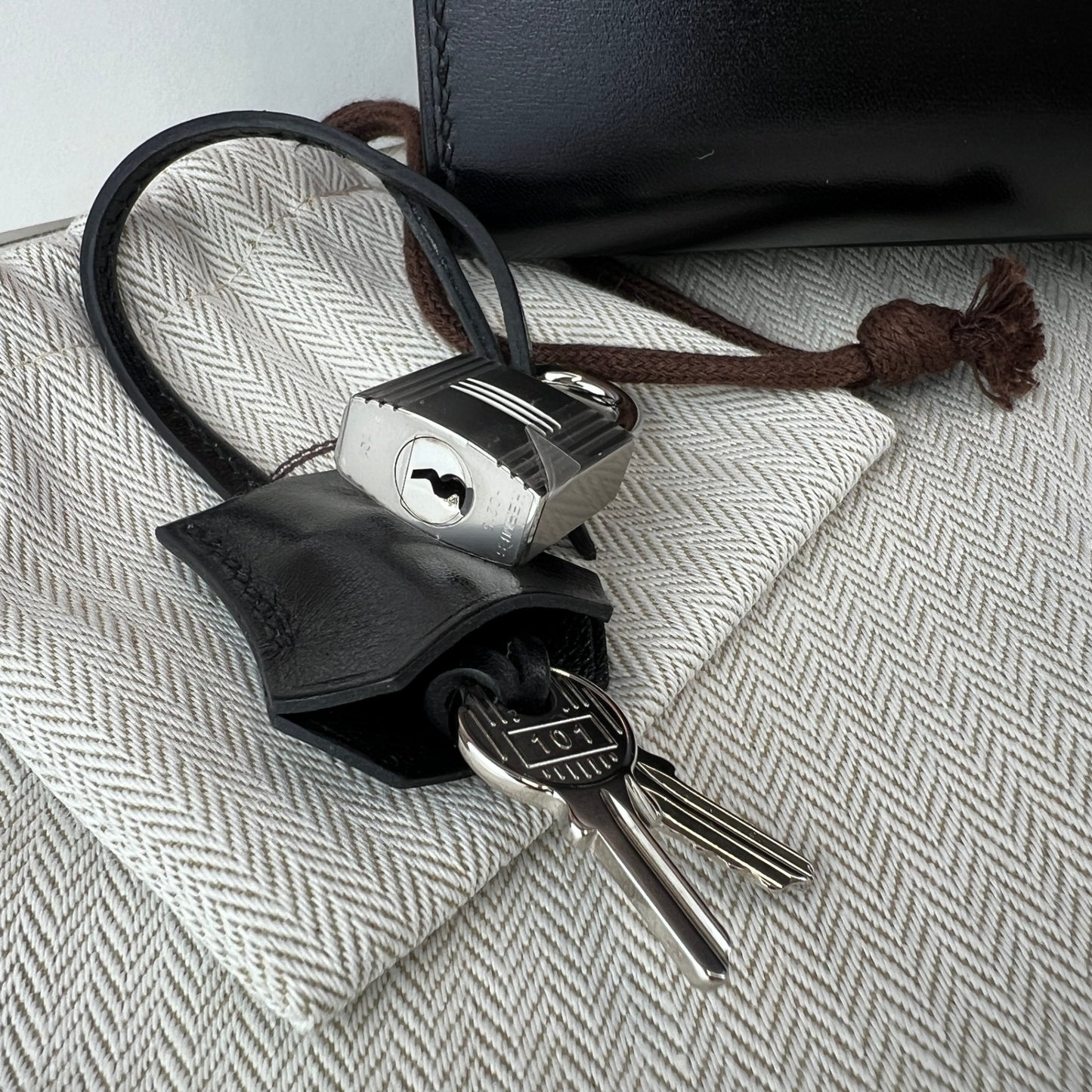 Birkin25 バーキン25 Black ブラック Stamp-K K刻印 Box calf ボックスカーフ