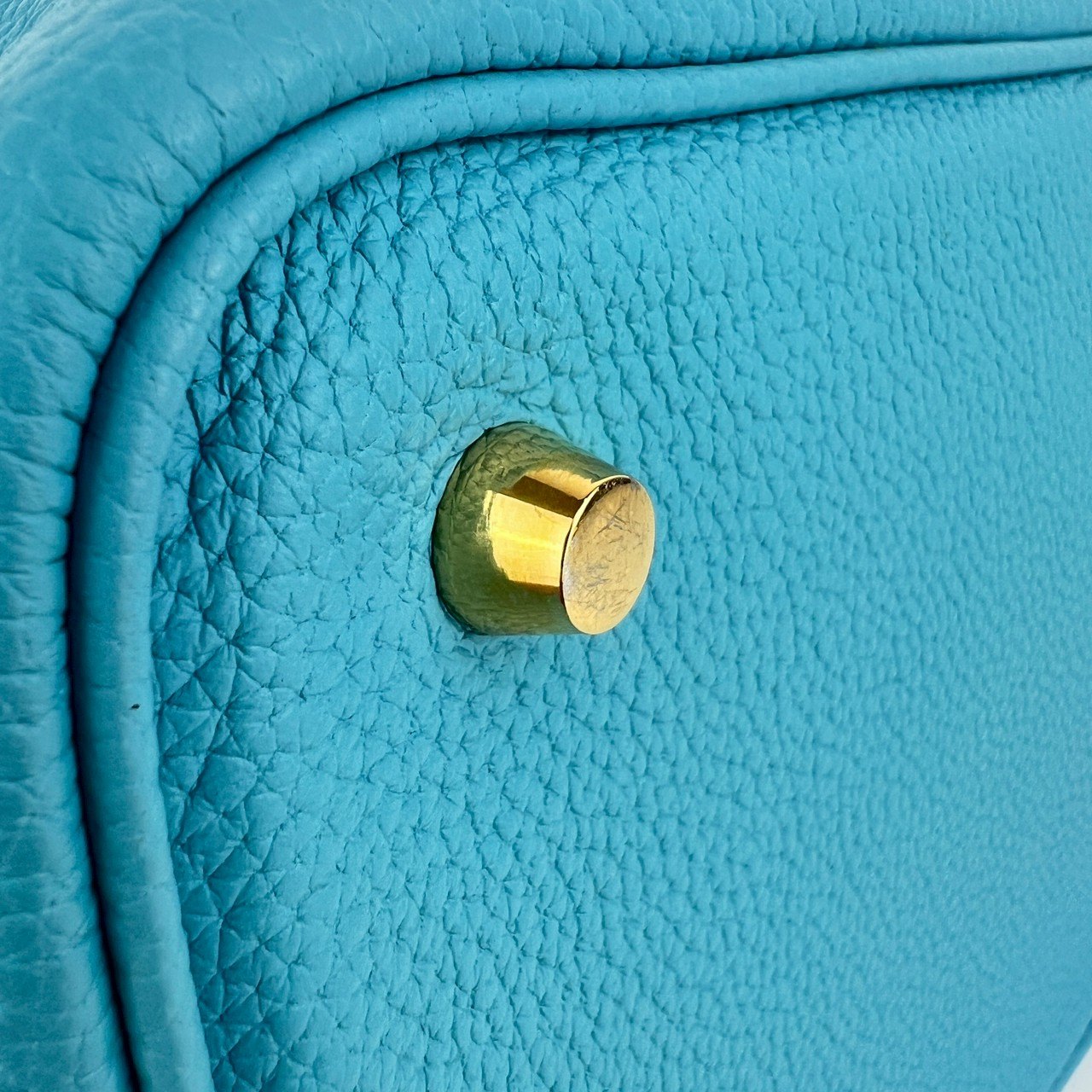 Picotin Lock PM ピコタンロック Bleu de nord ブルードノール GHW ゴールド金具 Stamp-D D刻印 Clemance クレマンス