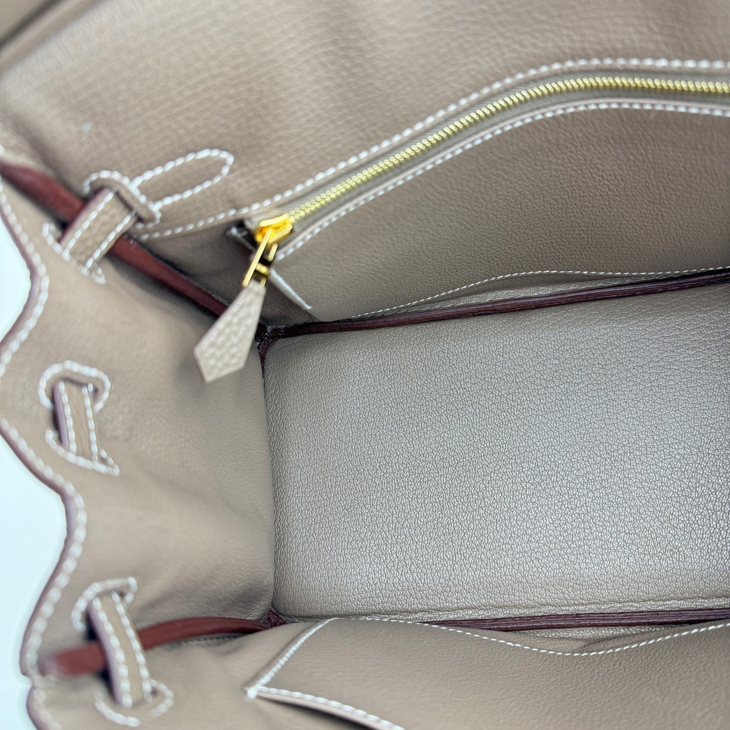 Birkin25 バーキン25 Etoupe エトープ  GHW ゴールド金具 Togo トゴ Stamp-W W刻印